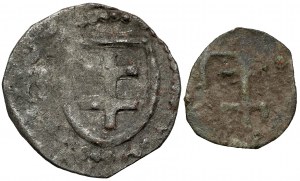 Ladislaus II Jagiello, Trzeciak and Denar - Lutsk forgery - set (2pcs)