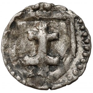 Władysław II Jagiełło, Denar Kraków - podwójny krzyż
