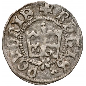 Kazimierz IV Jagiellończyk, Półgrosz Kraków - litery 'E' odwrócone