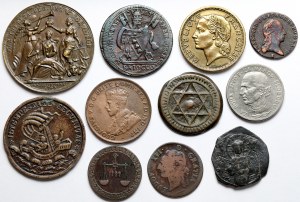 Svět, smíšená sada mincí (11ks)