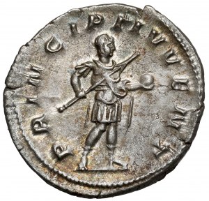 Philipp II., Sohn von Philipp I. von Arabien (247-249 n. Chr.) Antoninian