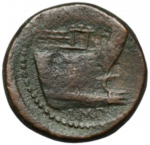 Pompey Sextus (45-43 BC) Ace - rare