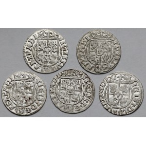 Zygmunt III Waza, Półtoraki 1621-1625 - zestaw (5szt)