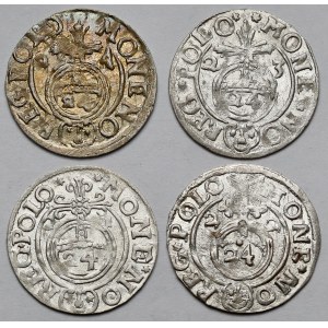 Zygmunt III Waza, Półtoraki 1621-1624 - zestaw (4szt)