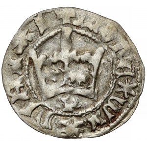 Władysław II Jagiełło, Półgrosz Kraków - typ 1 - litera P