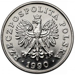 Próba NIKIEL 100 złotych 1990