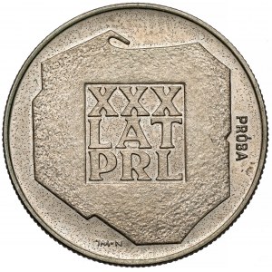 Próba MIEDZIONIKIEL 20 złotych 1974 XXX lat PRL