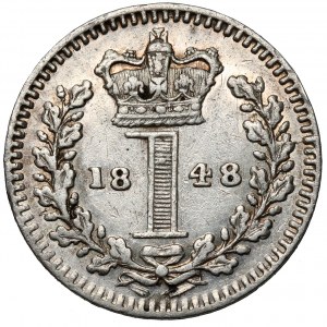 Anglia, Wiktoria, Penny 1848 - Maundy issue