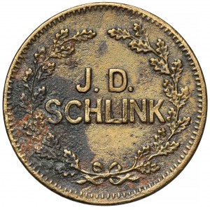Bydgoszcz (Bromberg) Żeton - Rios Hotel / J.D. Schlink
