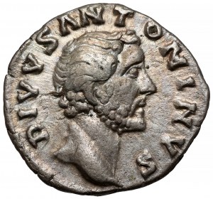Antoninus Pius (138-161 n. l.) Posmrtný denár