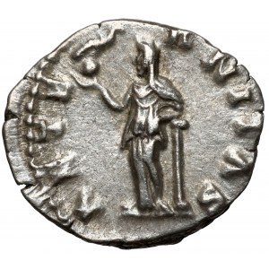Faustyna II Młodsza (161-175 n.e.) Denar pośmiertny - bardzo ładny