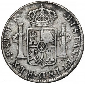 Anglia, Jerzy III - Moneta kryzysowa - Kontrmarka na 8 realach 1789