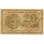 Lithuania, 20 Centu (1922) - BACK SPECIMEN