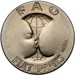 Próba CuNi 10 złotych 1971 FAO Fiat Panis