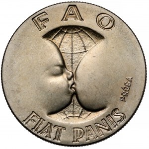 CuNi 10 Goldprobe 1971 FAO Fiat Panis