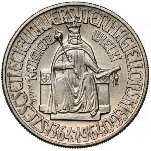 Próba CuNi 10 złotych 1964 Kazimierz Wielki
