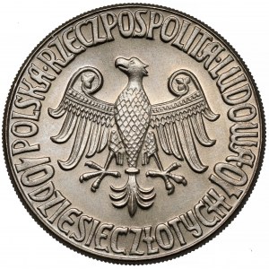 Próba CuNi 10 złotych 1964 Kazimierz Wielki