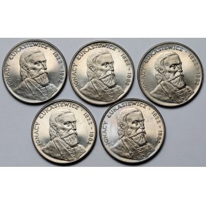 50 złotych 1983 Łukasiewicz - zestaw (5szt)