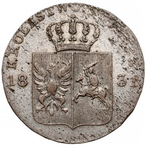 Powstanie Listopadowe, 10 groszy 1831 KG - zgięte