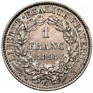 Francja, Frank 1894-A, Paryż