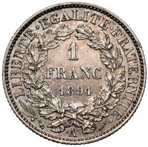 Francúzsko, Frank 1894-A, Paríž