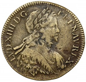 Francúzsko, Ľudovít XIV, žetón 1646
