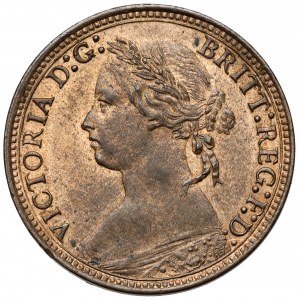 Anglia, Wiktoria, Farthing 1878