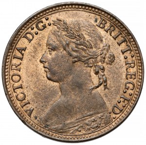 Anglicko, Victoria, Farthing 1878