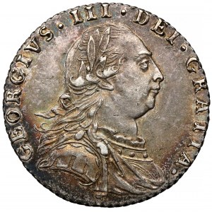 Anglia, Jerzy III, 6 pence 1787