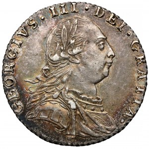 England, George III, 6 pence 1787