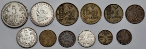Lithuania, 1 centas - 5 litai 1925-1936 - set (12pcs)