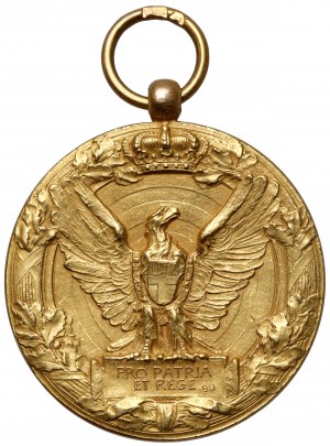 Italien, GOLD Medaille - Pro Patria et Rege