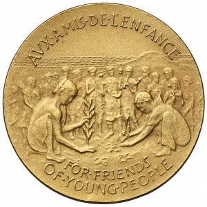Włochy, Medal ZŁOTO Grace de Monaco, FAO Ceres - Rzym