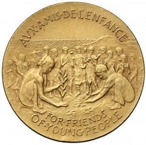 Itálie, ZLATÁ medaile Grace de Monaco, FAO Ceres - Řím