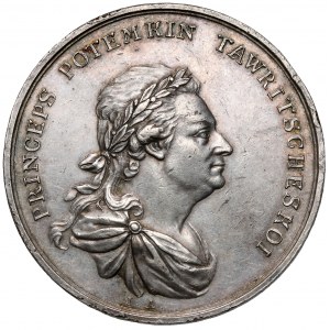 Rosja, Katarzyna II, Medal Potiomkin - zdobycie Oczakowa (1788)