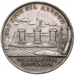 Rosja, Katarzyna II, Medal Potiomkin - zdobycie Oczakowa (1788)