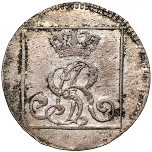 Poniatowski, Silver penny 1767 FS - dot of 320