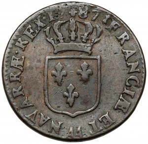France, Louis XVI, Sol 1787-AA, Metz
