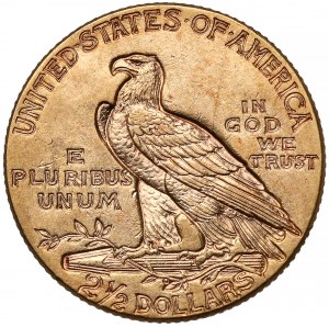 USA, $2 1/2 1926, Philadelphia - Indian head