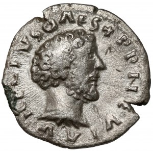 Regnum Barbaricum, Imitacja denara Marka Aureliusza / Lucjusza Werusa (III-IV wiek n.e.)