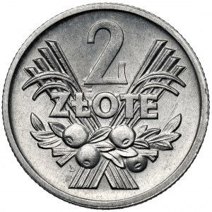2 złote 1972 - lekki duch