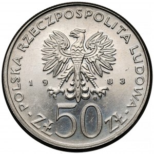 Destrukt 50 złotych 1983 Jan III Sobieski - rzadki