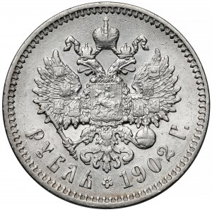 Rosja, Mikołaj II, Rubel 1902 AP