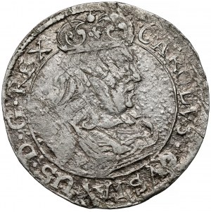 Carlo X Gustavo, sesto di Elbląg 1658 - raro