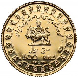 Iran, 500 rials 1971 - Persian Empire