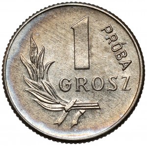 Próba NIKIEL 1 grosz 1949