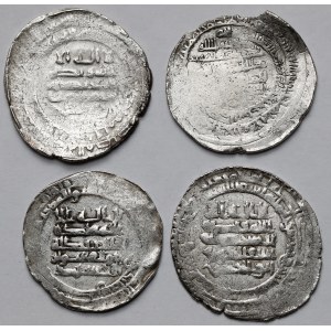 Islam, Dirham - zestaw (4szt)