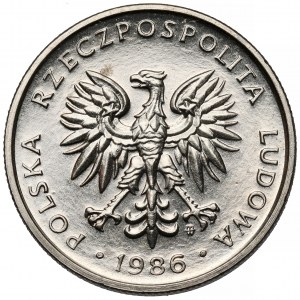 Échantillon de nickel 50 pennies 1986