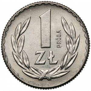 Próba NIKIEL 1 złoty 1957