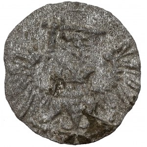 Bezkrólewie, Denar Gdańsk 1573 - 7 łuków - b.rzadki